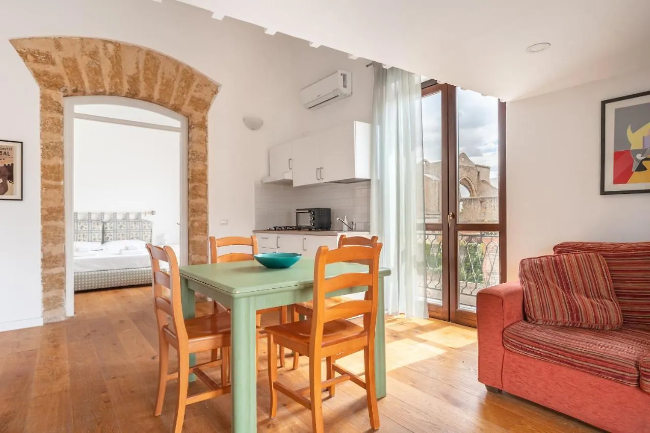 דירות פלרמו Casa Silvia By Domusicily 0*,